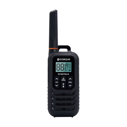 ECOXTALK EXG100 1-Watt IP54 Handheld UHF Radio Twin Pack (7km)